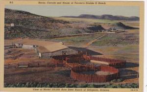 Arizona Seligman Barns Corrals and House At Tovrea's Double O Ranch Curteich