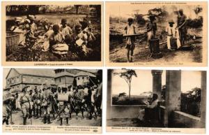 CAMEROUN CAMEROON ETHNIC TYPES indigenes 35 CPA pre-1940