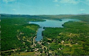 Vermont Lake Bomoseen Aerial View