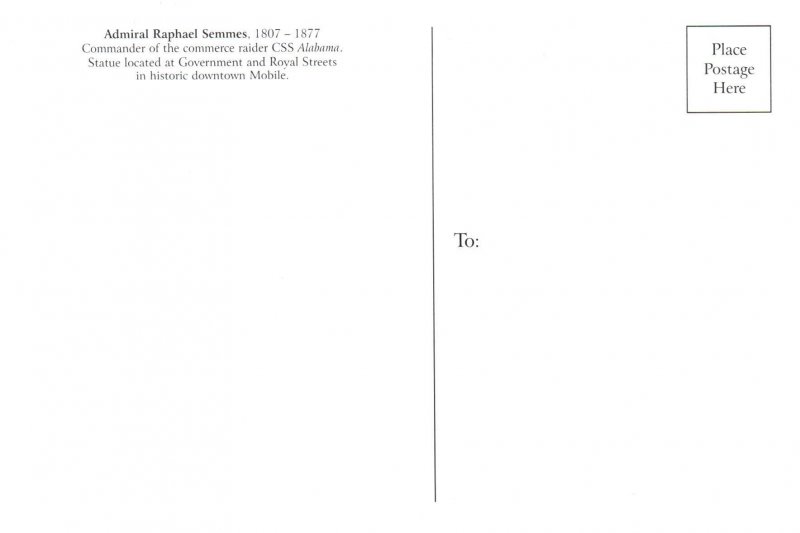 Admiral Raphael Semmes Statue,Mobile,AL