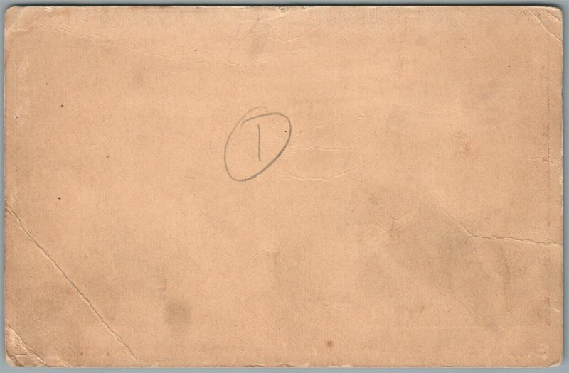 TWO DISABLED WWI VETERANS DOUGH BOY CAR AUTO ANTIQUE POSTCARD