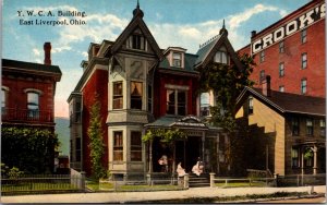 Postcard Y.W.C.A. Building in East Liverpool, Ohio