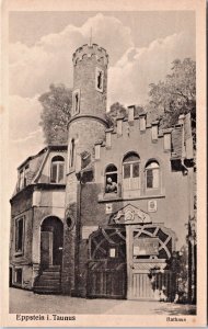 Germany Eppstein im Taunus Rathaus Vintage Postcard C220