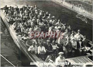 Postcard Modern Havne Kanal Kobenhavn Rudifarten Charter