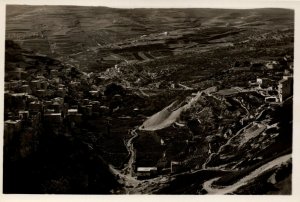 Palestine Israel Jerusalem Vintage RPPC B.14