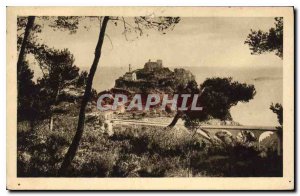 Old Postcard Tour of the Grande Corniche Eze Epoque Sarrazine