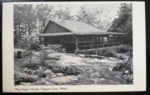 Vintage Postcard 1940's The Paper House, Pigeon Cove, Massachusetts (MA)