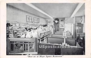 Meyer Square Restaurant New York City NY Unused