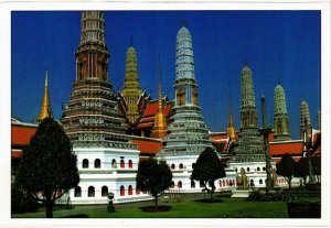 CPM AK THAILAND The Pagodas in The Emerald Buddha Temple, Bangkok (345816)