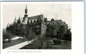 ST. LOUIS, Missouri  MO    CONVENT of the VISITATION ca 1900s  UDB   Postcard