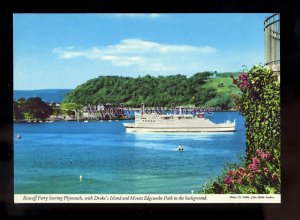FE2370 - Brittany Ferry - Cornousailles , built 1977 - postcard