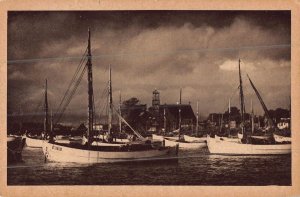 HEL POLAND-PRZYSTAŃ RYBACKA-FISCHERHAFEN-FISHING PORT~PHOTO POSTCARD