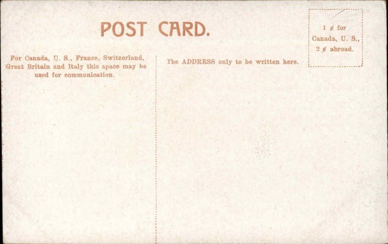 Montreal Quebec Street Scene Vintage Postcard