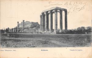 BF34800 athenes temple de jupiter greece  front/back scan