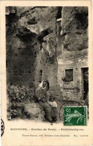 CPA SOISSONS Grottes de pasly (191964)