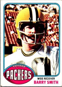 1976 Topps Football Card Barry Smith Green Bay Packers sk4350