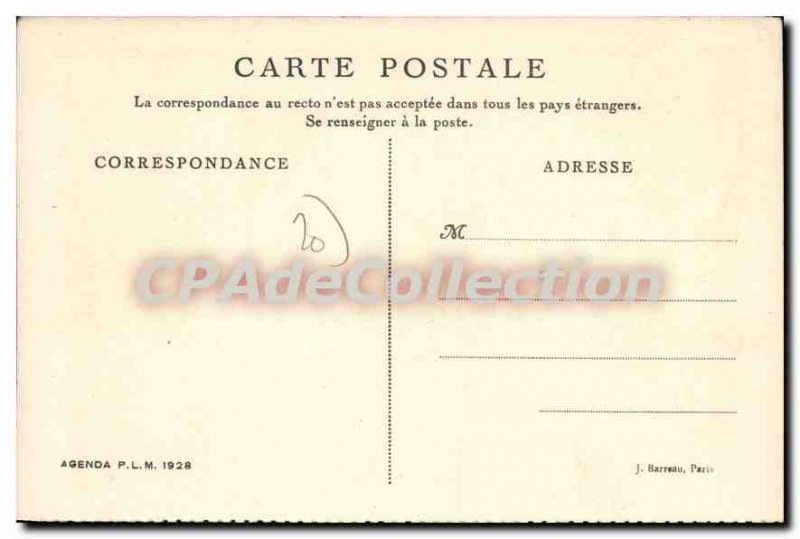 Old Postcard Corsica Evisa