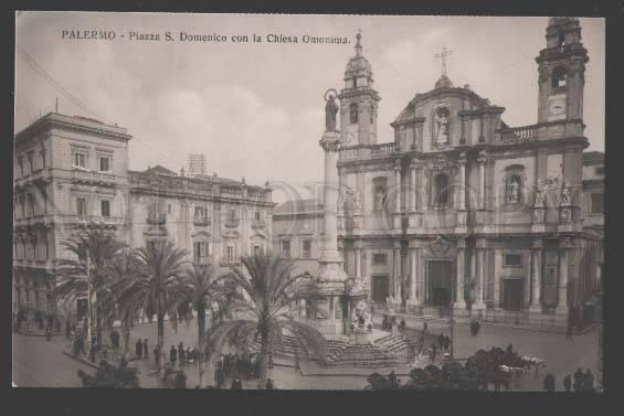 112064 Italy PALERMO Piazza D.Domenico con la Chiese Omonima