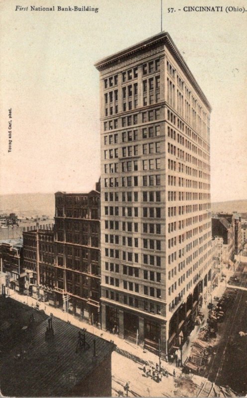 Ohio Cincinnati First National Bank Building 1908