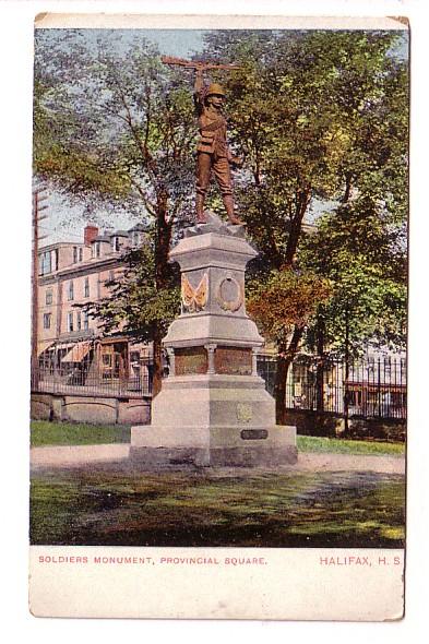 Soldiers Monument, Halifax, Nova Scotia, Montreal Import