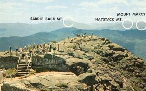 NY - Adirondacks, Ledges at the Summit of Whiteface Mountain