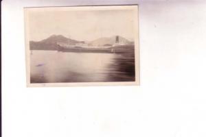Photograph Ship Passing Through Gatun Lake Panama Taken During July 1934 Cru...