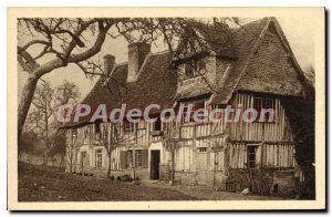 Old Postcard Vieux Manoir Surroundings of Lisieux