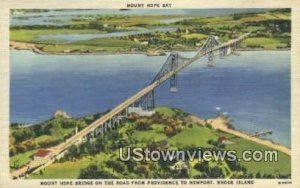 Mount Hope Bridge - Newport, Rhode Island