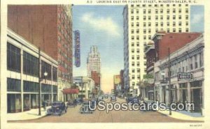 Fourth Street in Winston-Salem, North Carolina