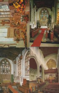 Essex Dedham Church Interior 4x Mint Postcard s