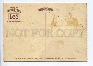 422659 LEE jeans ADVERTISING Modern postcard