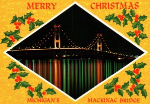 Christmas Macikinac Bridge,MI BIN