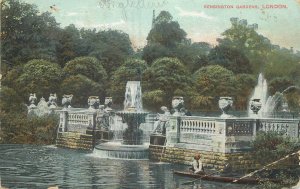 Postcard UK England London Kensington gardens