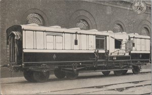 Postcard Railroad Train Traveling Post Office London & North Western Railway
