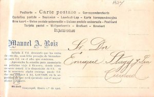 Fishing real photo Postcard