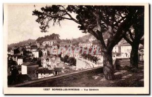 Bormes les Mimosas - Vue Generale - Old Postcard