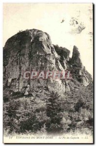 Surroundings Mont Dore Old Postcard Peak Capuchin