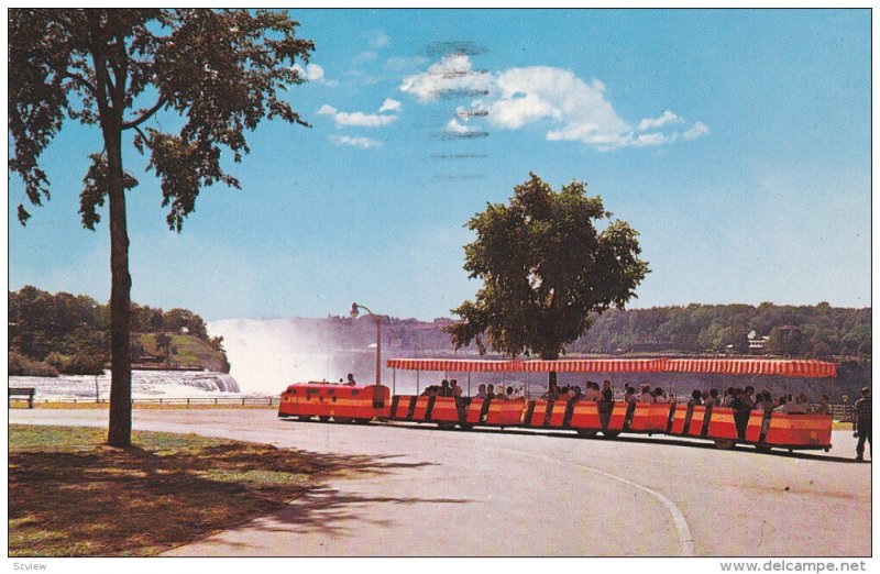 Miniature Train ,Niagra Viewmobile , Prospect Point , NIAGRAFALLS , New York ...