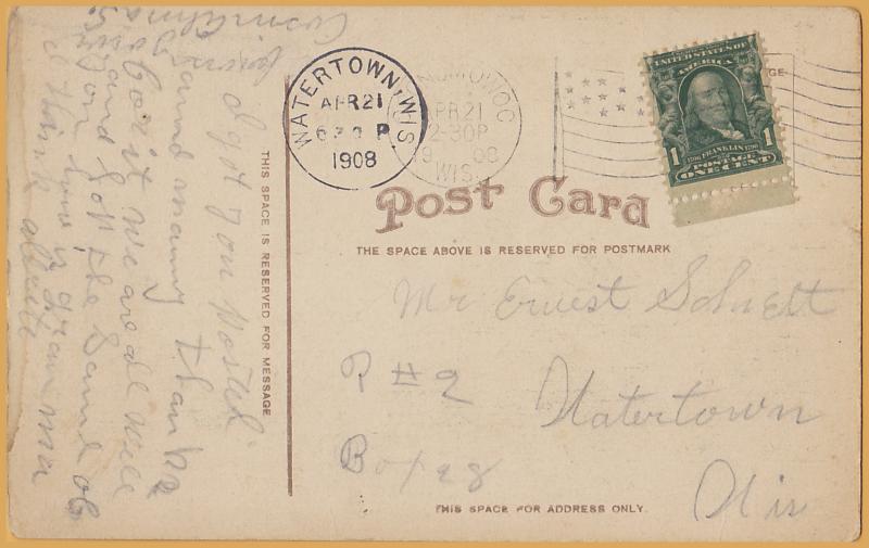 Oconomowoc, Wis., Milwaukee Street - 1908