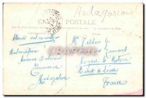 Old Postcard Tamatave Anjouan Ilot Plum I jetty