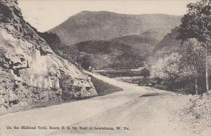 West Virginia Lewisburg Greenbrier On The Midland Trail Route U S 60 Albertype