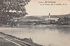 PERSENBEUG an der DONAU AUSTRIA~SCHLOSS~204m SEEHOHE~1910s P LEADERMANN POSTCARD