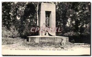 Old Postcard Rethondes Monumnet From & # 39Armistice By Edgar Brandt Paris Mi...