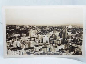 Aerial View Seattle USA Vintage RP Postcard Bon Marche Hotel Standard Furniture