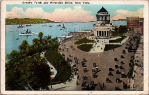 USA Grant's Tomb and Riverside New York City Vintage Postcard C024