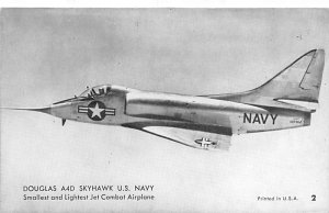 Douglas A4D  Skyhawk US Navy Plane
