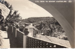 RP: ACAPULCO , Gro. , Mexico , 1930-40s ; Hotel El Mirador #2