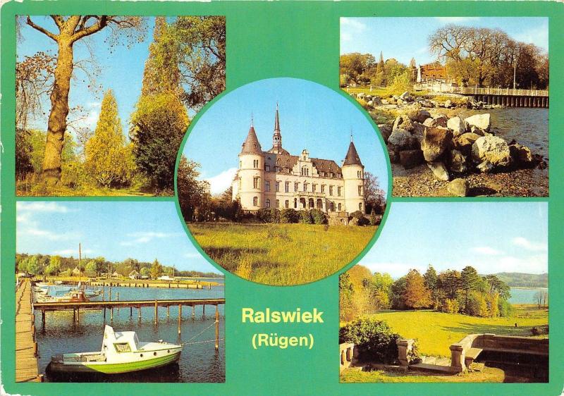 B47371 Ralswiek Ruegen ship bateaux    germany