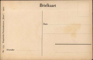 KENT Naval Ship British Battleship Vintage Postcard