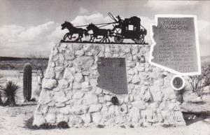 Arizona Wickenburg Massacre Monument Real Photo